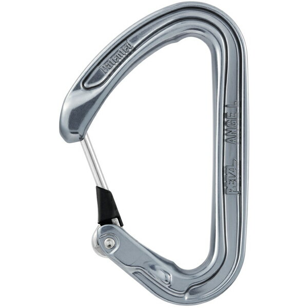 PETZL(ペツル) アンジュ L/グレー M59 G ロックなし 登はん具 カラビナ ロープクライミングカラビナ