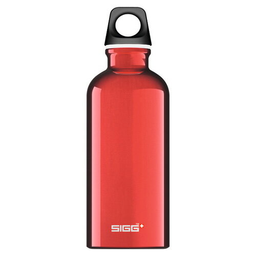 SIGG(シグ) トラベラー 0.4L RD 50002アウトドアギア アルミボトル 水筒 マグボトル レッド おうちキャンプ