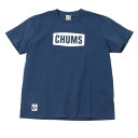 CHUMS(`X)CHUMS Logo T-Shirt/Navy-White/M/CH01-2277 TVcjp TVc Jbg\[ YTVc