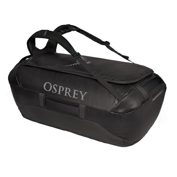 ポーター 旅行・トラベルバッグ メンズ OSPREY(オスプレー) トランスポーター 95/ブラック OS55202 ダッフル ボストンバッグ ダッフルバッグ アウトドア　ダッフルバッグ