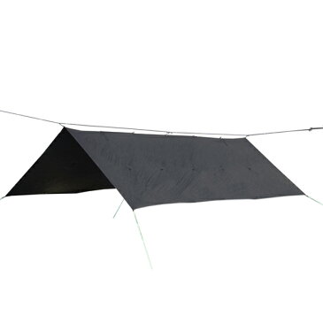 Bush Craft(ブッシュクラフト） ORIGAMI TARP 4.5×3 ブラックステッチ 23210アウトドアギア スクエア型タープ テント ブラック おうちキャンプ