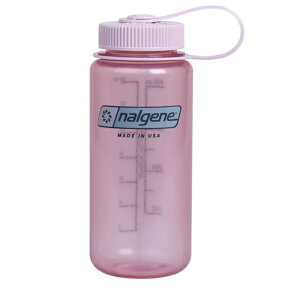 NALGENE(ナルゲン) 広口0.5Lファイヤーピンク 91173アウトドアギア 樹脂製ボトル 水筒 マグボトル ピンク おうちキャンプ