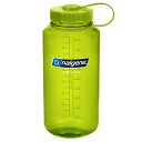 NALGENE(ナルゲン) 広口1.0LTritanスプリンググリーン 91314グリーン ボトル 水筒 アウトドア 樹脂製ボトル アウトドアギア