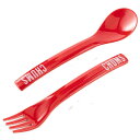 CHUMS(チャムス) Boat Logo Cutlery Set / RED CH62-1498 カトラリー スプーン フォーク アウトドア　カトラリー 箸