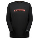 Mammut(}[g) QD Logo Print Longsleeve T-shirts AF Men/black-magma PRT2/S 1016-01030 TVcjp TVc Jbg\[ AEghAEFA@TVc