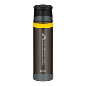 THERMOS(サーモス) 「山専ボトル」ステンレスボトル/0.9L/ブラック(BK) FFX-900アウトドアギア 保温・保冷ボトル 水筒 マグボトル 山専用ボトル ブラック おうちキャンプ ベランピング