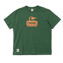 CHUMS(`X)Booby Face T-shirt/DarkGreen/M/CH01-2278 TVcjp TVc Jbg\[ YTVc