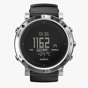 SUUNTO(スント) [正規品・2年保証]CORE BRUSHED STEEL(コア ブラッシドスティール) SS020339000アウトドアギア 高機能ウォッチ 時計 おうちキャンプ