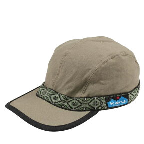 KAVU(カブー) ストラップキャップ/Olive/M 11863001アウトドアウェア キャップ・ハット ウェアアクセサリー メンズウェア 帽子 おうちキャンプ ベランピング