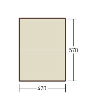 ogawa campal(小川キャンパル) フィールドタープレクタ L-DX /サンドベージュ 3335-80アウトドアギア レクタ型タープ テント ベージュ おうちキャンプ