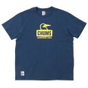 CHUMS(`X)Booby Face T-shirt/Navy-Yellow/L/CH01-2278 TVcjp TVc Jbg\[ YTVc