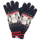 チャムス 手袋 メンズ CHUMS(チャムス) Booby Snow Knit/Glove/NV/L　CH09-1293 冬用グローブ 手袋 アウトドアウェア小物　手袋