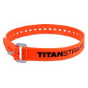 TITAN STRAPS(タイタンストラップ) タイタンストラップ 工業用 25 インチ（64cm）/オレンジ TSI-0125-FO 便利グッズ アイマスク 旅行用..