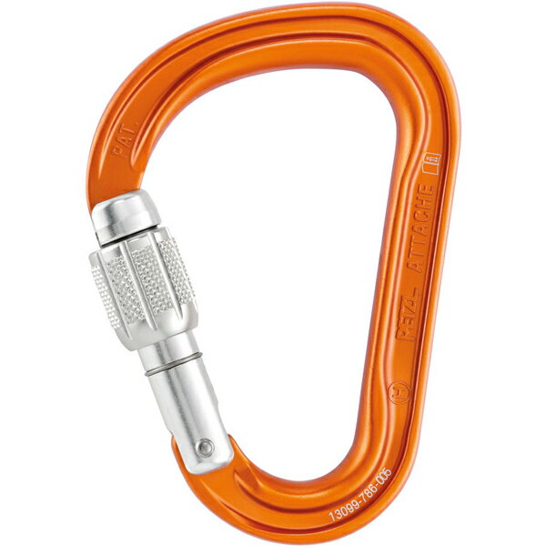 PETZL(ペツル) アタッシュ M38A SL ロック付 登はん具 カラビナ ロープクライミングカラビナ