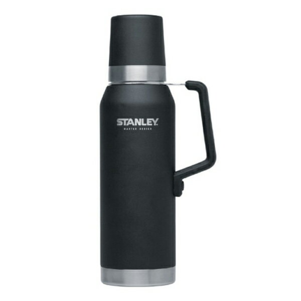 STANLEY(スタンレー) マスター真空ボトル1.3L/マットブラック 02659-006アウトドアギア 保温・保冷ボトル 水筒 マグボトル ブラック おうちキャンプ ベランピング