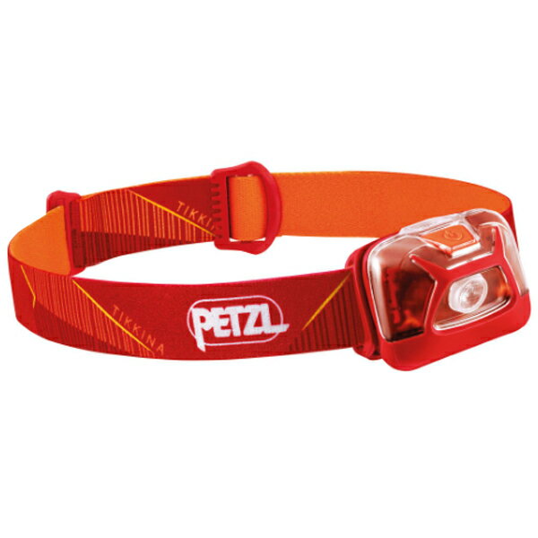 PETZL(ペツル) ティキナ レッド E091DA01アウトドアギア LEDタイプ ランタン ヘッドライト レッド おうちキャンプ ベランピング