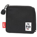 CHUMS(`X) Recycle L-Shaped Zip Wallet /Black CH60-3757 bg z Yz AEghA@EHbg