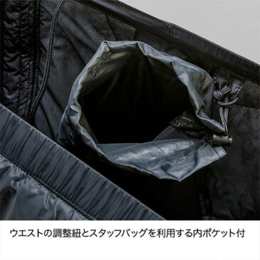 finetrack(ファイントラック) MENSポリゴン2ULニーパンツ/BK/L FIM0303アウトドアウェア パンツ 中綿入り男性用 パンツ 中綿入り メンズウェア ハーフパンツ ショートパンツ ブラック おうちキャンプ ベランピング