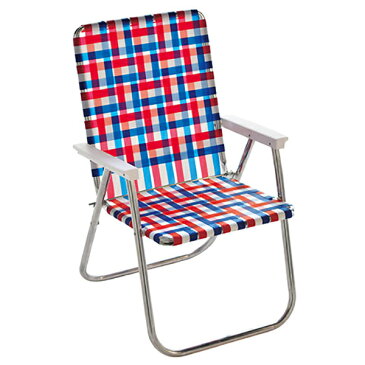 LAWN CHAIR(ローンチェア) デラックスチェア Old Glory 62500ブルー イス レジャーシート テーブル チェア コンパクトチェア アウトドアギア