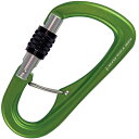 ★エントリーでポイント10倍！Metolius(メトリウス) ゲートキーパー ME10010アウトドアギア ロック付 登山 トレッキング カラビナ グリーン