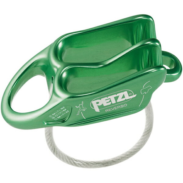 PETZL ペツル ルベルソ/グリーン D017AA01 確保器 登はん具 ビレイ機 登山 クライミング用品 ビレイデバイス