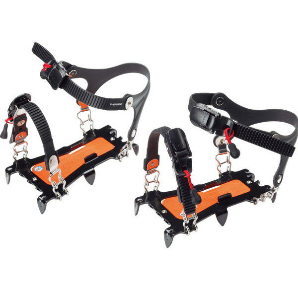 EVERNEW(エバニュー) 6本爪アイゼン/S EBY014 スノースパイク 登はん具 スノーシュー アウトドア 登山靴 トレッキングシューズ