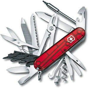 納期：2019年06月上旬Victorinox Swiss Army(ビクトリノックス) サイバーツールL 63406レッド 十徳ナイフ マルチツール マルチツール ツールナイフ アウトドアギア