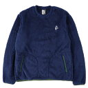 CHUMS(チャムス) Elmo Fleece Crew Top /Navy-Green/WL CH14-1268 フリースプルオーバー女性用 スウェット トレーナー アウトドアウェア　フリース