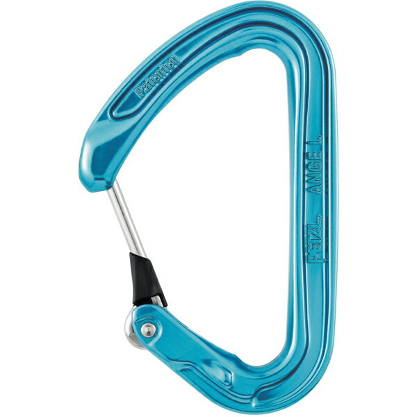 PETZL(ペツル) アンジュ L/ブルー M59 B ロックなし 登はん具 カラビナ ロープクライミングカラビナ