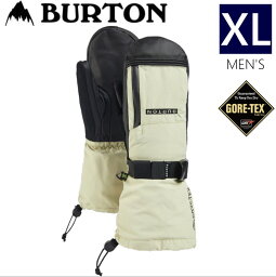 ●23-24 BURTON GORE-TEX CARBONATE MITTEN カラー:MUSHROOM XLサイズ バートン カーボネート スキー スノーボード メンズ　GORE-TEX ゴアテックス 手袋 防寒 防水日本正規品