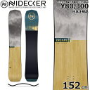 y[z23-24 NIDECKER ESCAPE 152cm iCfbJ[ GXP[v I[Eh J[rO {Ki Y Xm[{[h P Lo[