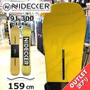 スノーボード 板 型落ち メンズ 24-25 NIDECKER SENSOR TEAM 159cm ナイデッカー センサーチーム グラトリ ラントリ フリースタイル キャンバー アウトレット(4)