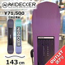 スノーボード 板 型落ち レディース 24-25 NIDECKER SENSOR WOMEN'S 143cm ナイデッカー センサーウーマン グラトリ ラントリ...