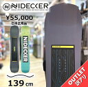 【ラスト1点】 スノーボード 板 型落ち キッズ ジュニア 24-25 NIDECKER SENSOR YOUTH 139cm ナイデッカー センサーユース グ...