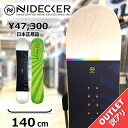 スノーボード 板 型落ち キッズ ジュニア 24-25 NIDECKER MICRON MERC 140cm ナイデッカー ミクロンマーク グラトリ ラントリ フリースタイル フラット アウトレット