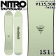 23-24 NITRO SLASH 151cm iCg XbV pE_[{[h {Ki Y Xm[{[h P Lo[