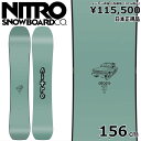 23-24 NITRO BANKER 156cm iCg oJ[ pE_[{[h {Ki Y Xm[{[h P Lo[