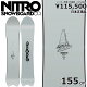 23-24 NITRO DINGHY 155cm iCg fBM[ pE_[{[h {Ki Y Xm[{[h P Lo[