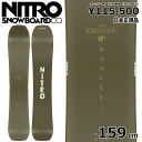 Tt y\񏤕iz 24-25 NITRO BANKER 159cm iCg oJ[ I[Eh J[rO {Ki Y Xm[{[h P Lo[