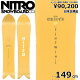 Tt y\z 24-25 NITRO FINTWIN 149cm iCg pE_[{[h {Ki Y Xm[{[h P Lo[