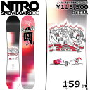 Tt y\񏤕iz 24-25 NITRO TEAM PRO X MARCUS KLEVELAND 159cm iCg `[@v I[Eh J[rO {Ki Y Xm[{[h P Lo[