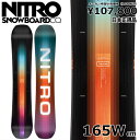 Tt y\񏤕iz 24-25 NITRO TEAM WIDE 165cm iCg `[ I[Eh J[rO {Ki Y Xm[{[h P Lo[