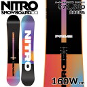 Tt y\񏤕iz 24-25 NITRO PRIME CHROMA CAM-OUT WIDE 160cm iCg vC I[Eh J[rO {Ki Y Xm[{[h P nCubhLo[