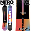 Tt y\񏤕iz 24-25 NITRO PRIME CHROMA CAM-OUT WIDE 164cm iCg vC I[Eh J[rO {Ki Y Xm[{[h P nCubhLo[