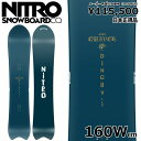 Tt y\񏤕iz 24-25 NITRO DINGHY 160cm iCg fBM[ pE_[{[h {Ki Y Xm[{[h P Lo[