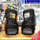 【未使用訳アリアウトレット】 24-25 NIDECKER MUON-X カラー:BLACK Lサイズ ナイデッカー ムオン メンズ スノーボード ビンディング...
