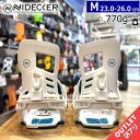 【未使用訳アリアウトレット】 24-25 NIDECKER MUON-W カラー:WHITE Mサイズ ナイデッカー ムオン レディース スノーボード ビンディ...