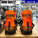 【即納】 25-26 ROME SDS KATANA AW FASE カラー:TEAM M/Lサイズ ローム カタナ フェイズ メンズ スノーボード ビンディン...