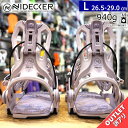 【未使用訳アリアウトレット】 24-25 NIDECKER FLOW FENIX カラー:LAVENDER Lサイズ ナイデッカー フロウ メンズ スノーボード...