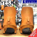 【未使用訳アリアウトレット】 24-25 YES REBEL カラー:ALPENGLOW Sサイズイエス レベル レディース スノーボード ビンディング バイン...
